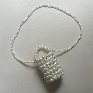 Pearl White Bag